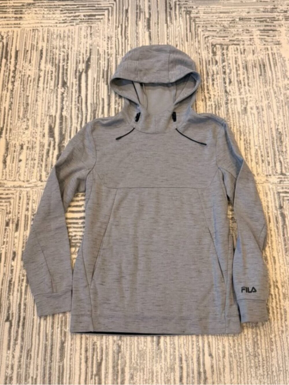 Fila women's small gray oversized sweatshirt MSRP $70